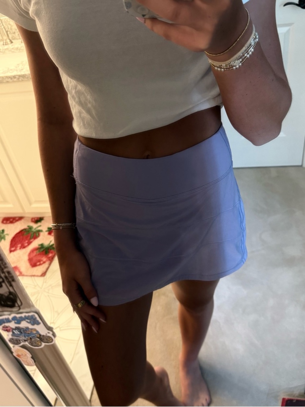 lululemon athletica Lavender Mini Skort